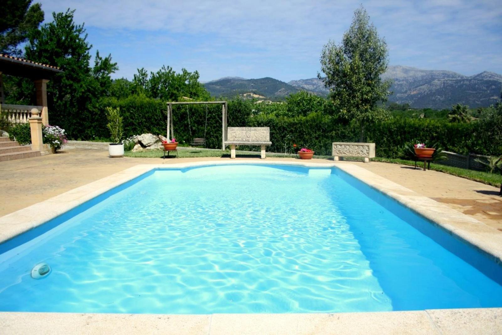 Finca Con Piscina Es Blanquer Guest House Exterior photo